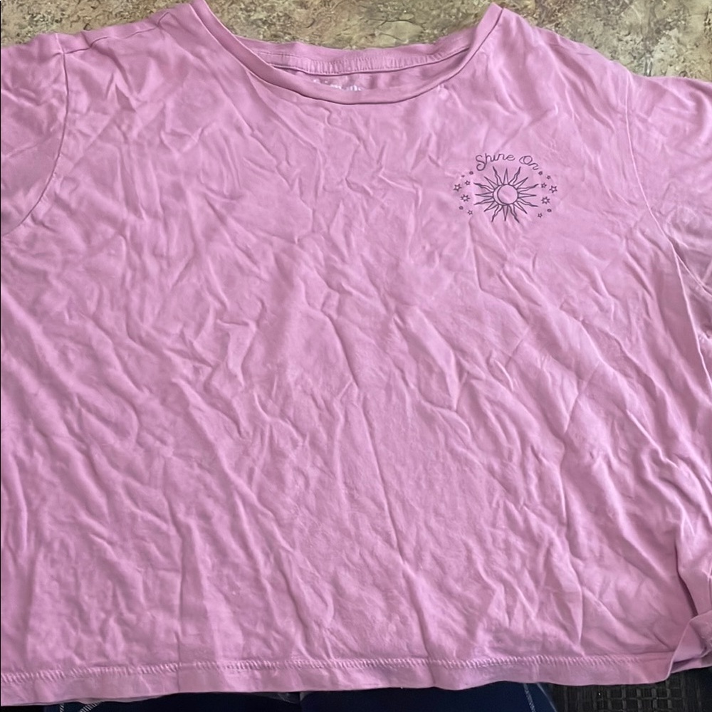 Pink Shine On Graphic T-Shirt